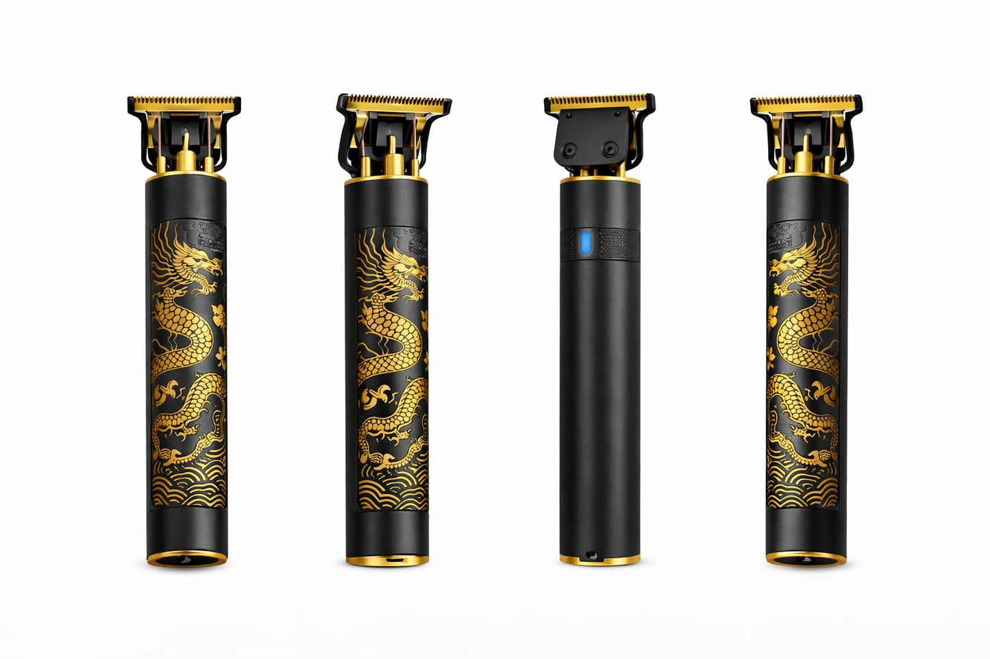 Professional T-Blade Beard & Hair Trimmer for Men | Zero Cutting Precision | USB Rechargeable | Dragon Design